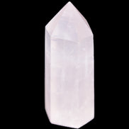 Pink Rose Quartz wand 64mm 60g in sunlight - Rocks and Things Store