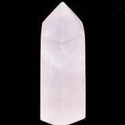 Pink Rose Quartz wand 64mm 60g in sunlight - Rocks and Things Store