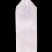 Pink Rose Quartz wand 64mm 60g in sunlight - Rocks and Things Store
