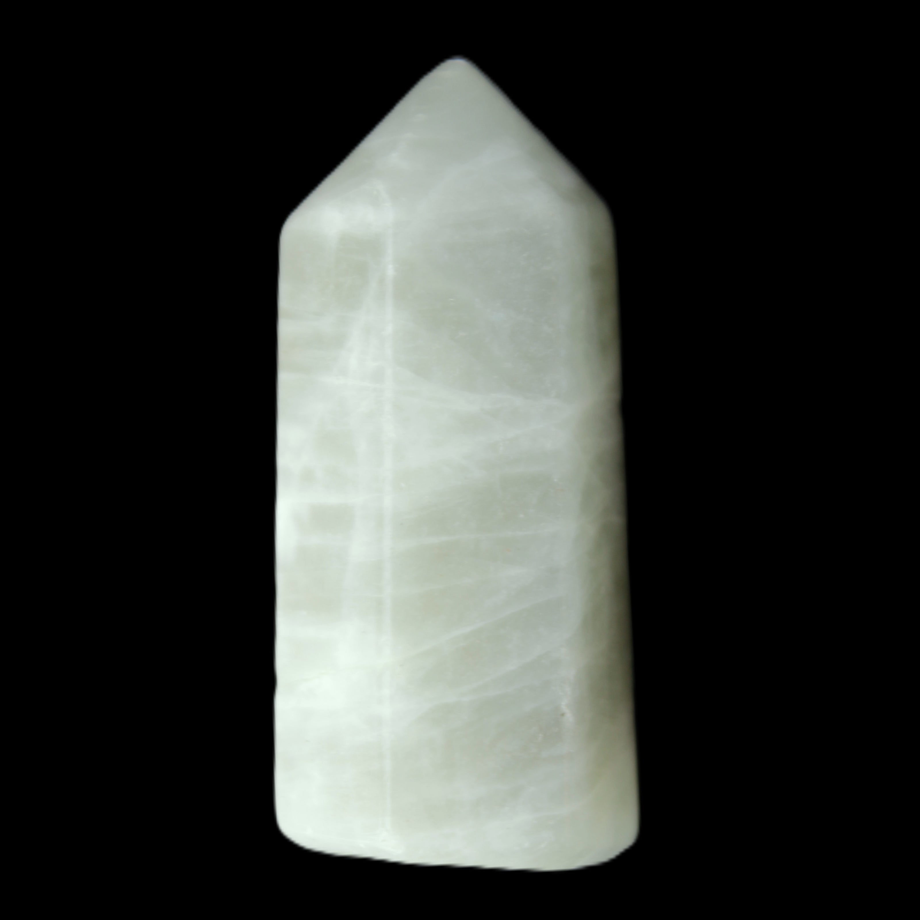 Aquamarine wand 45*17*20mm 22g in sunlight - Rocks and Things Store