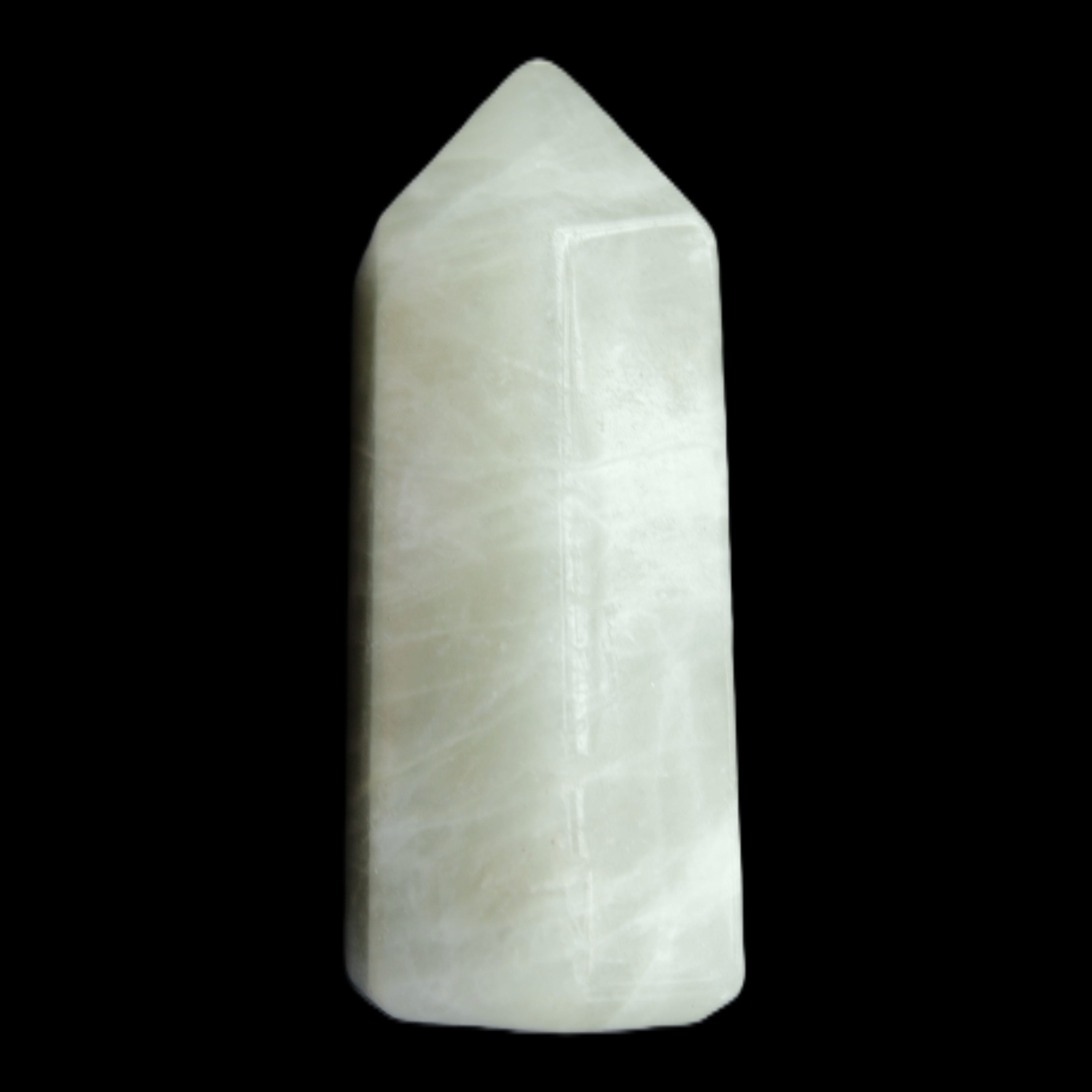 Aquamarine wand 45*17*20mm 22g in sunlight - Rocks and Things Store