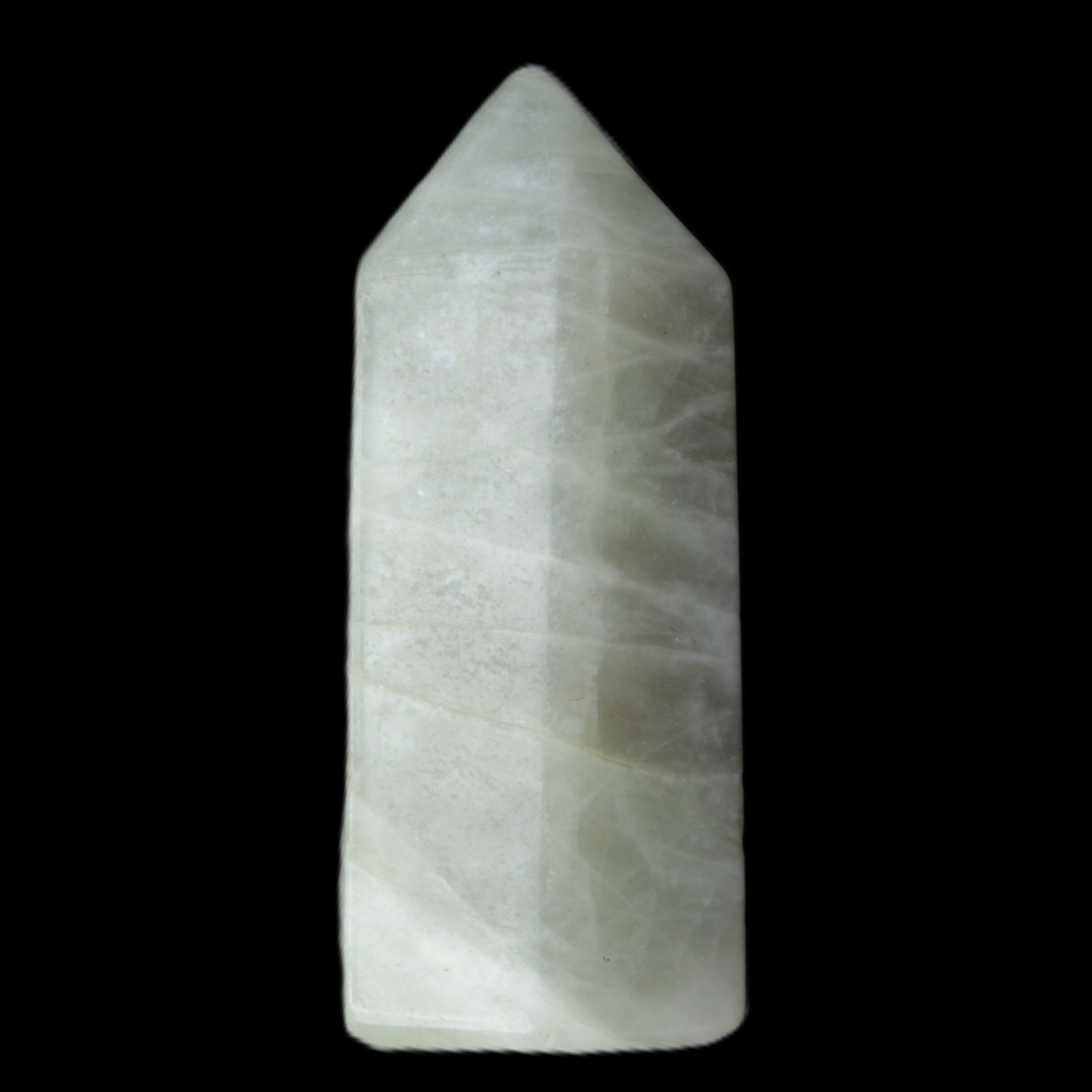 Aquamarine wand 45*17*20mm 22g in sunlight - Rocks and Things Store