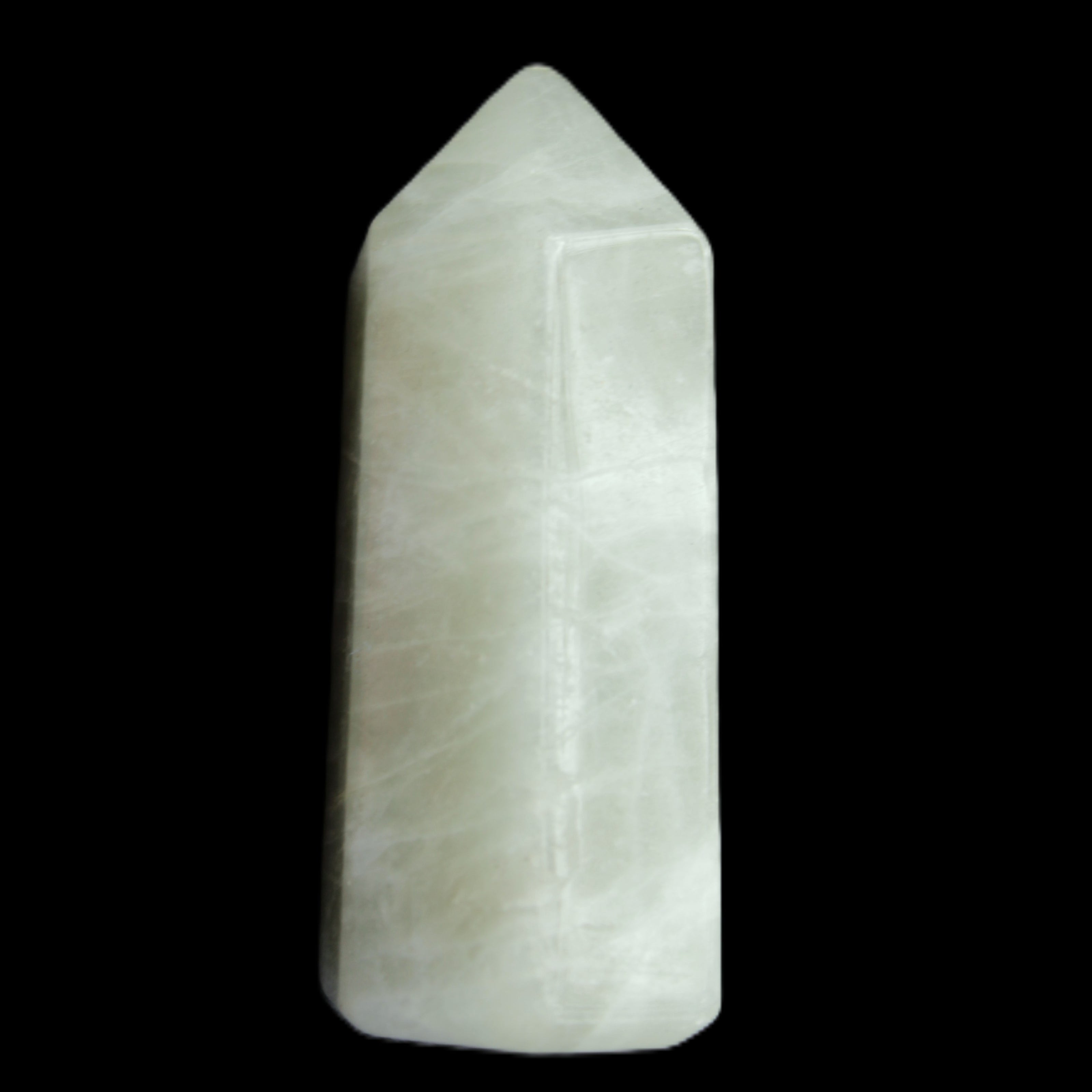 Aquamarine wand 45*17*20mm 22g in sunlight - Rocks and Things Store