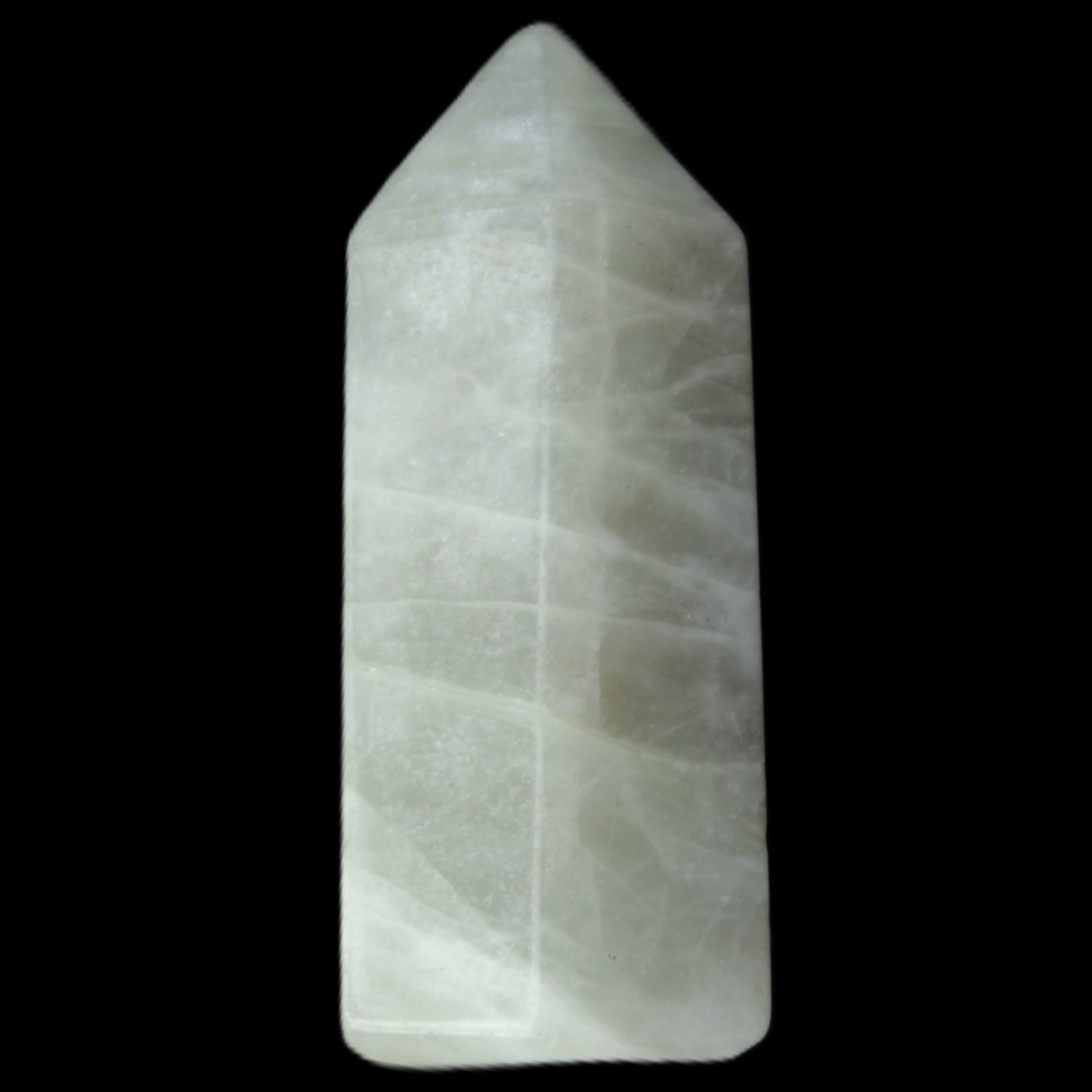 Aquamarine wand 45*17*20mm 22g in sunlight - Rocks and Things Store