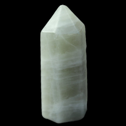 Aquamarine wand 45*17*20mm 22g in sunlight - Rocks and Things Store