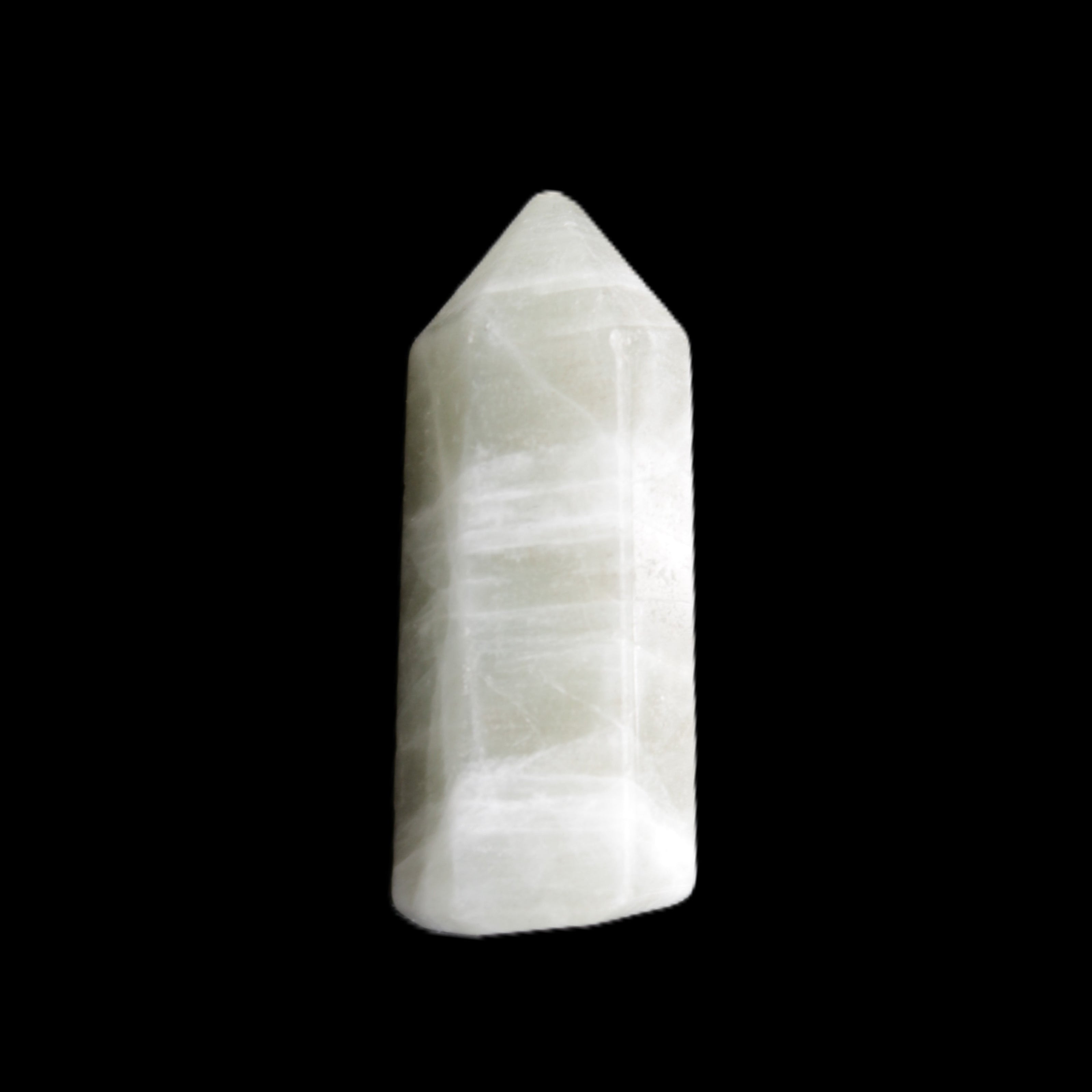 Aquamarine wand 45*17*20mm 22g in sunlight - Rocks and Things Store