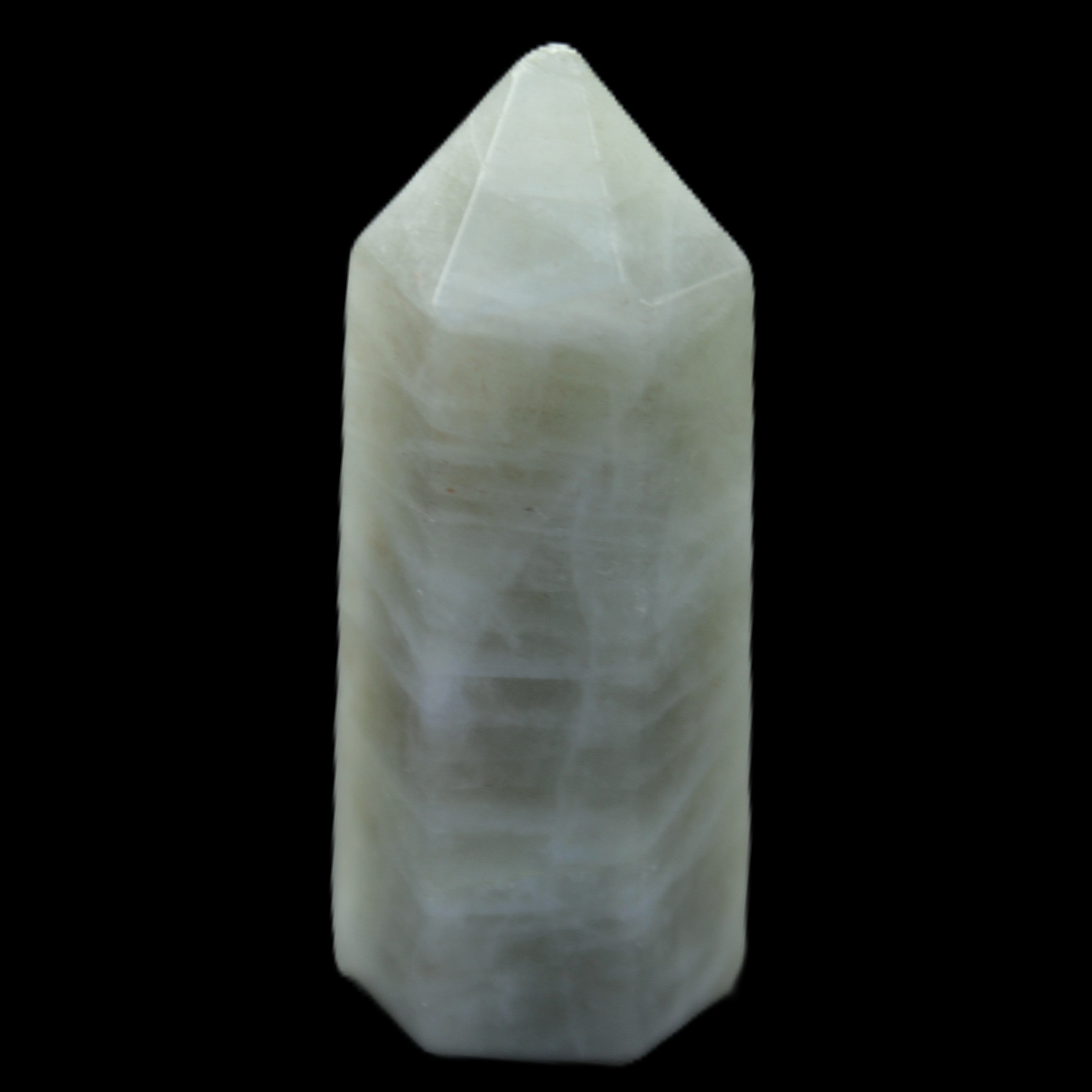 Aquamarine wand 45*17*20mm 22g in sunlight - Rocks and Things Store