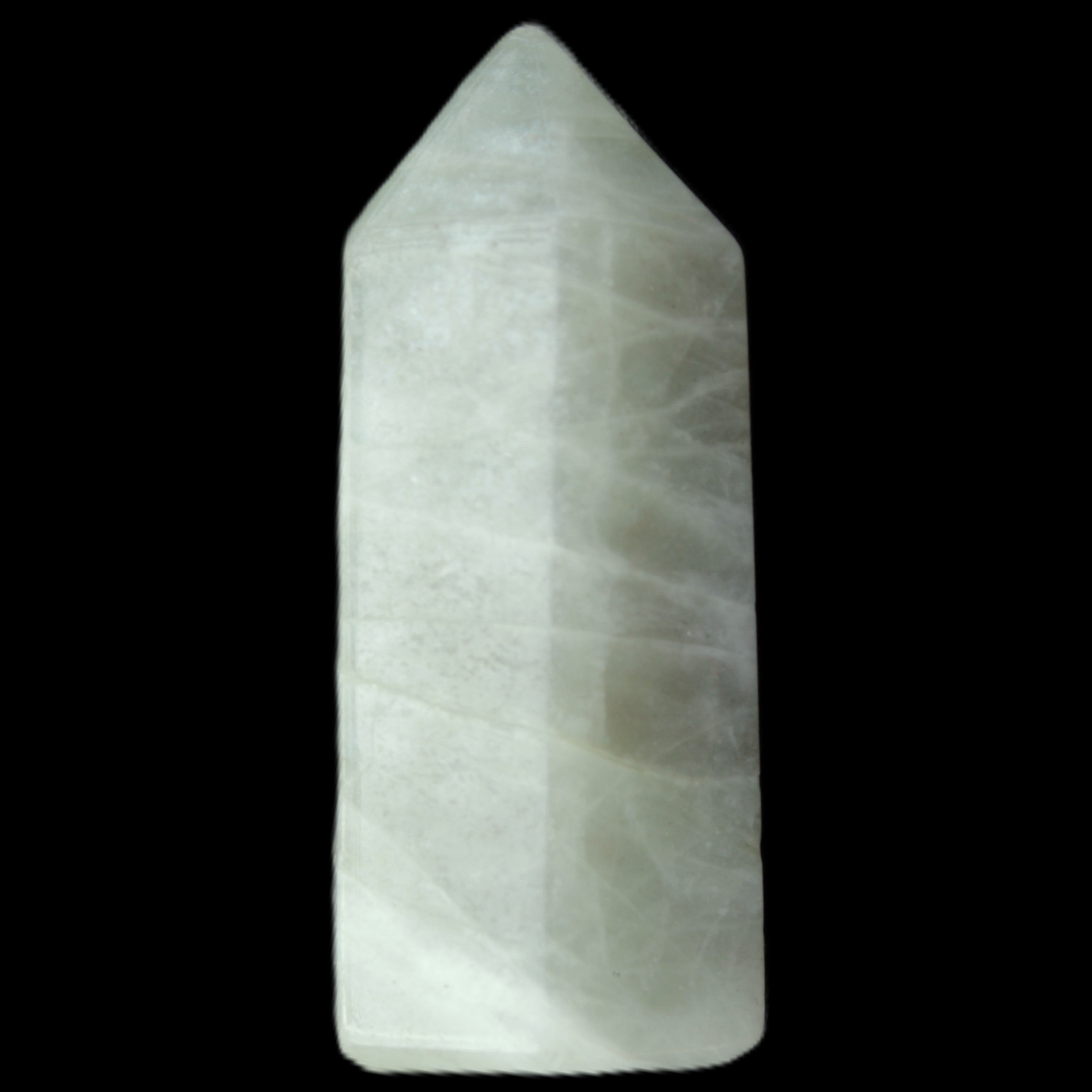 Aquamarine wand 45*17*20mm 22g in sunlight - Rocks and Things Store