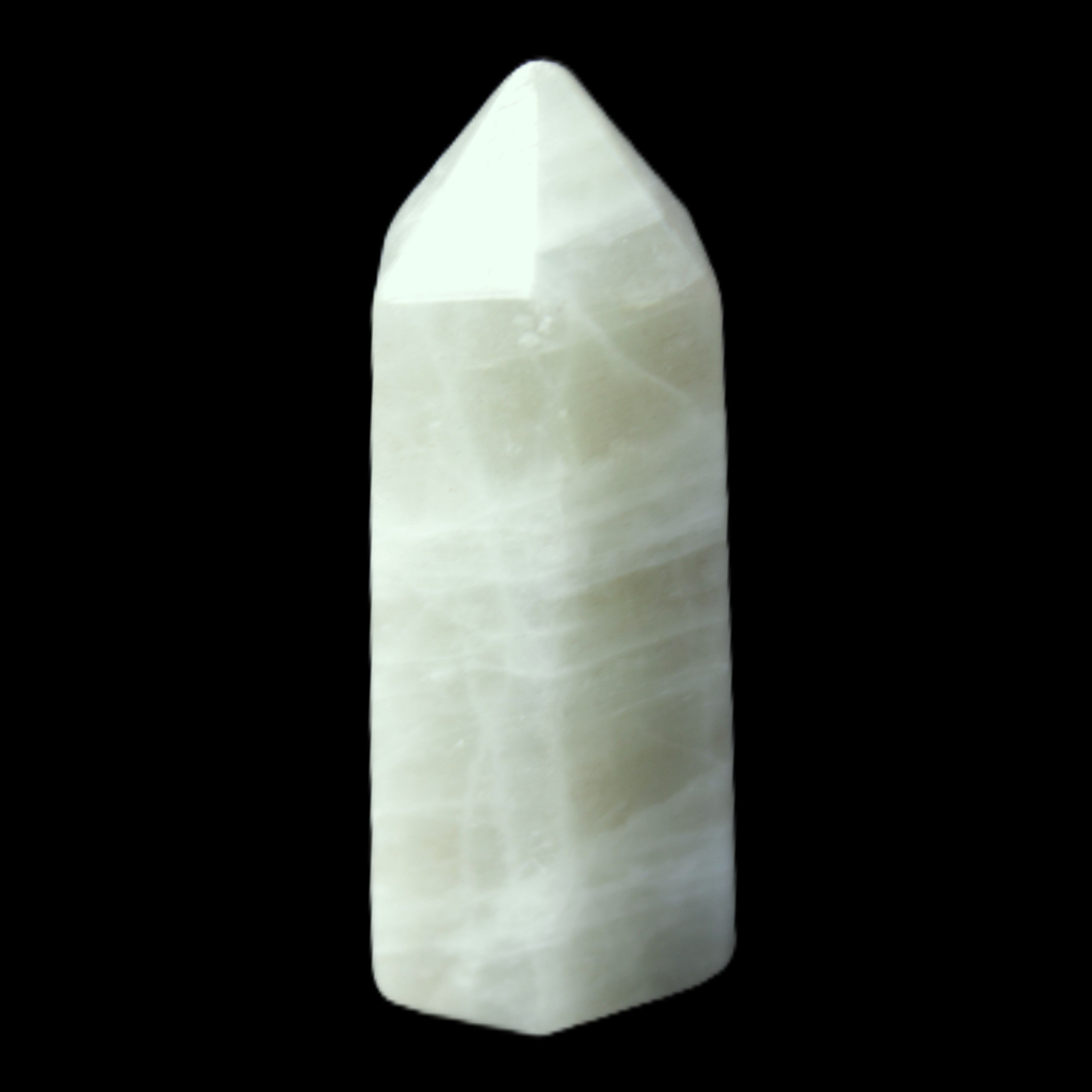 Aquamarine wand 45*17*20mm 22g in sunlight - Rocks and Things Store