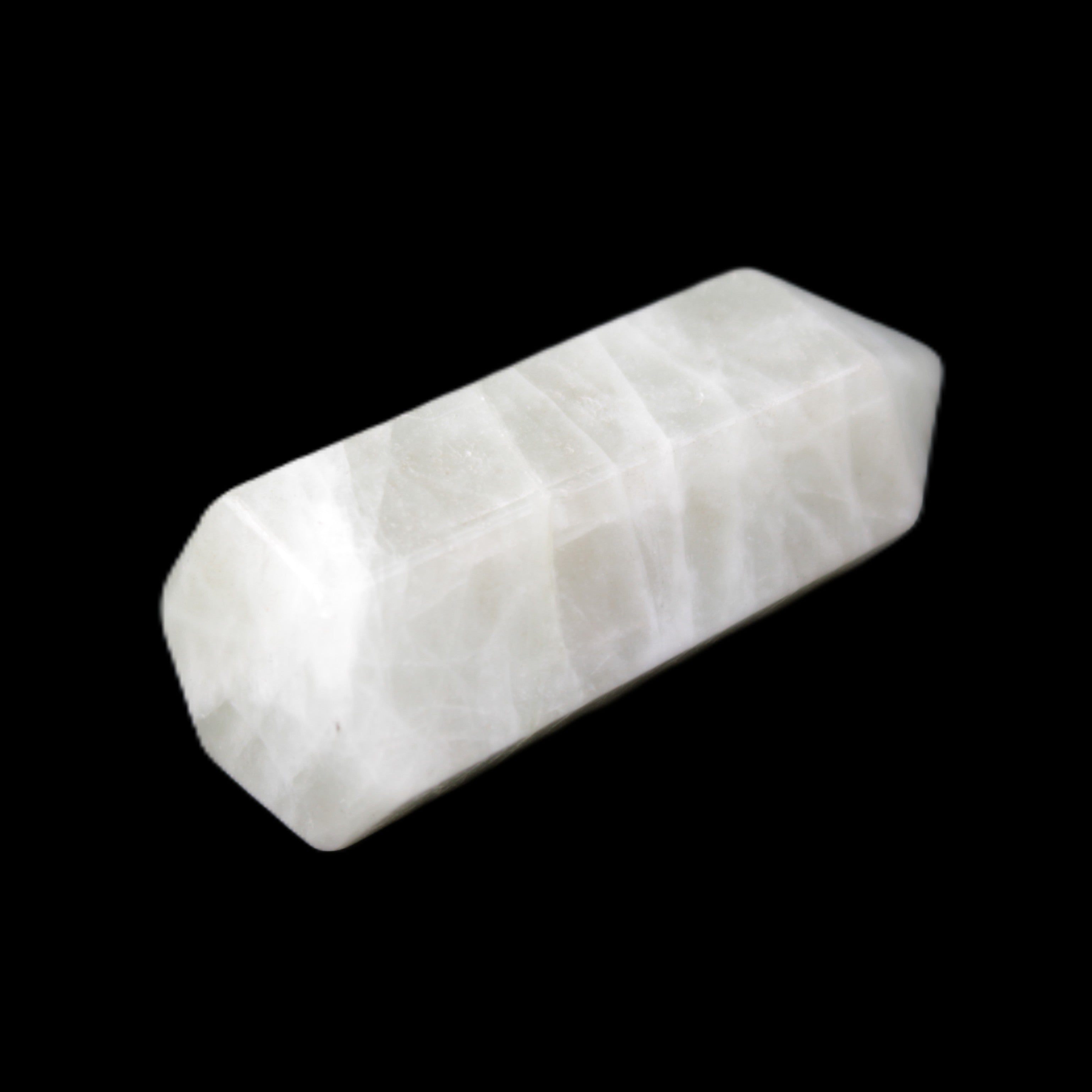 Aquamarine wand 45*17*20mm 22g in sunlight - Rocks and Things Store