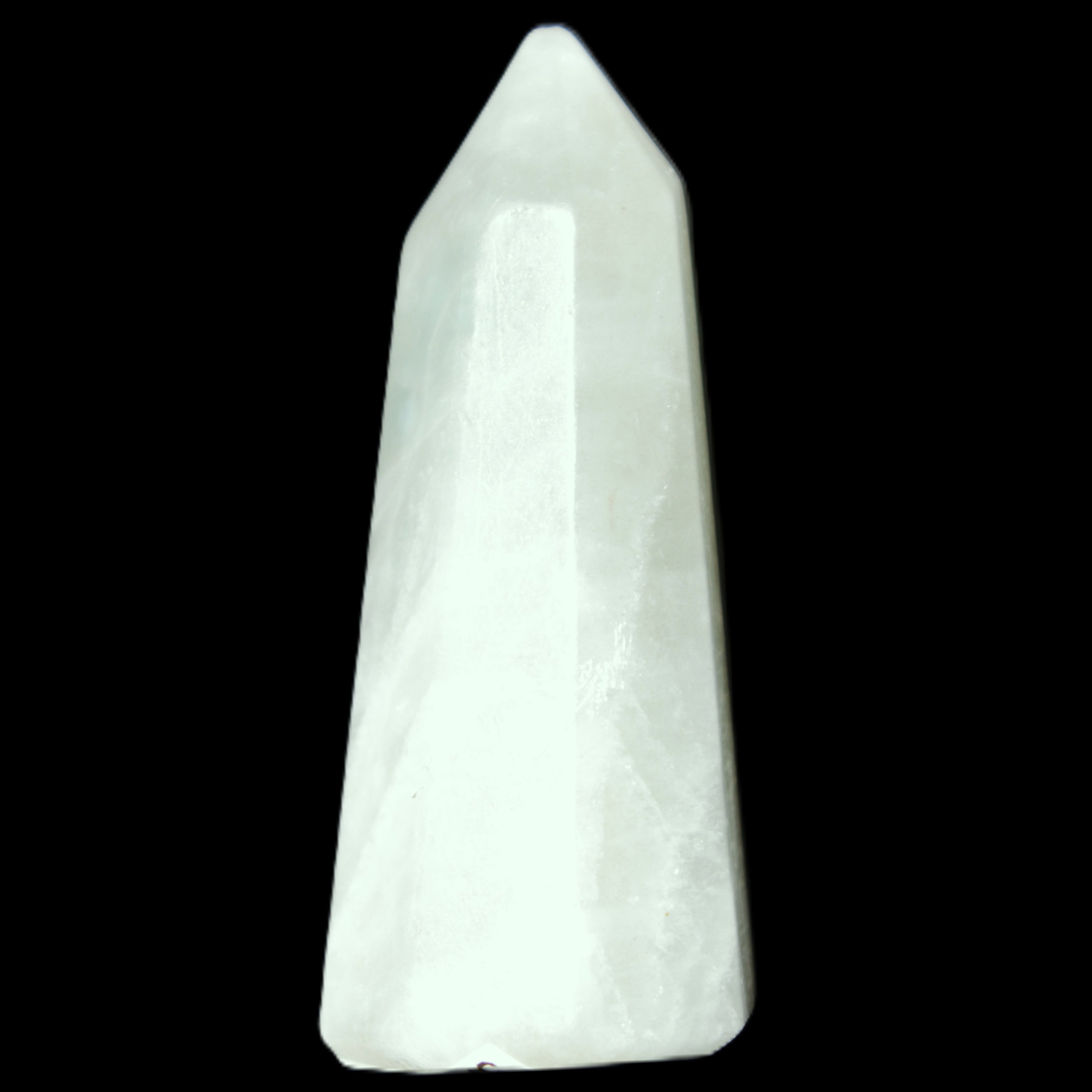 Aquamarine wand 41*15*18mm 20g in sunlight - Rocks and Things Store