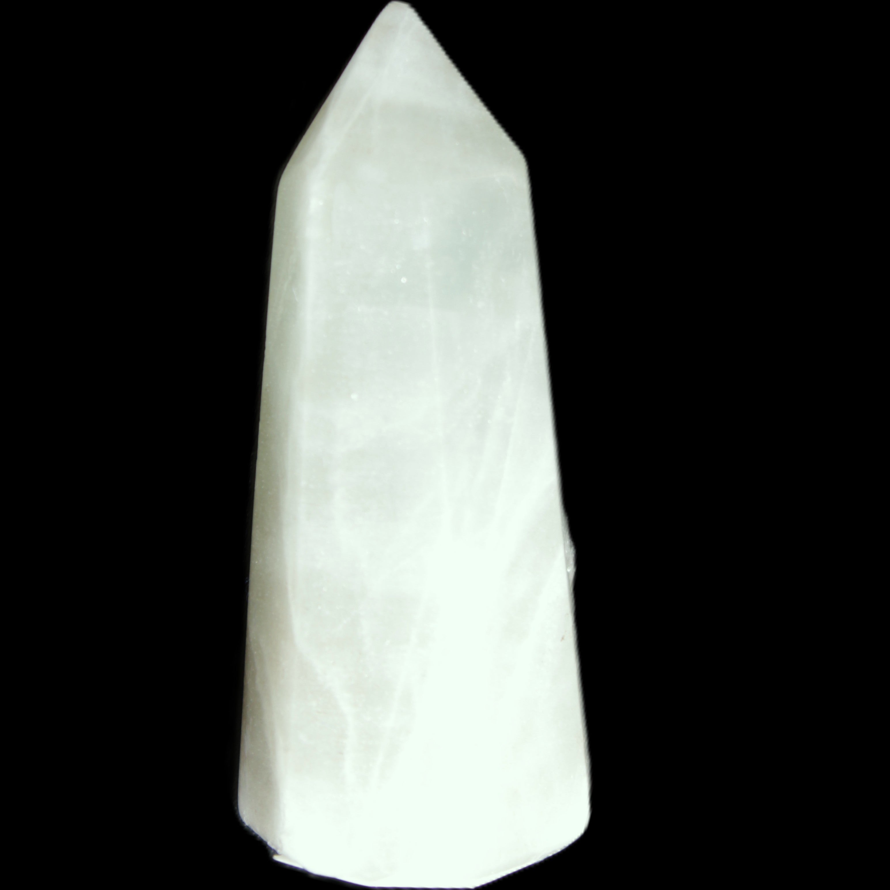 Aquamarine wand 41*15*18mm 20g in sunlight - Rocks and Things Store