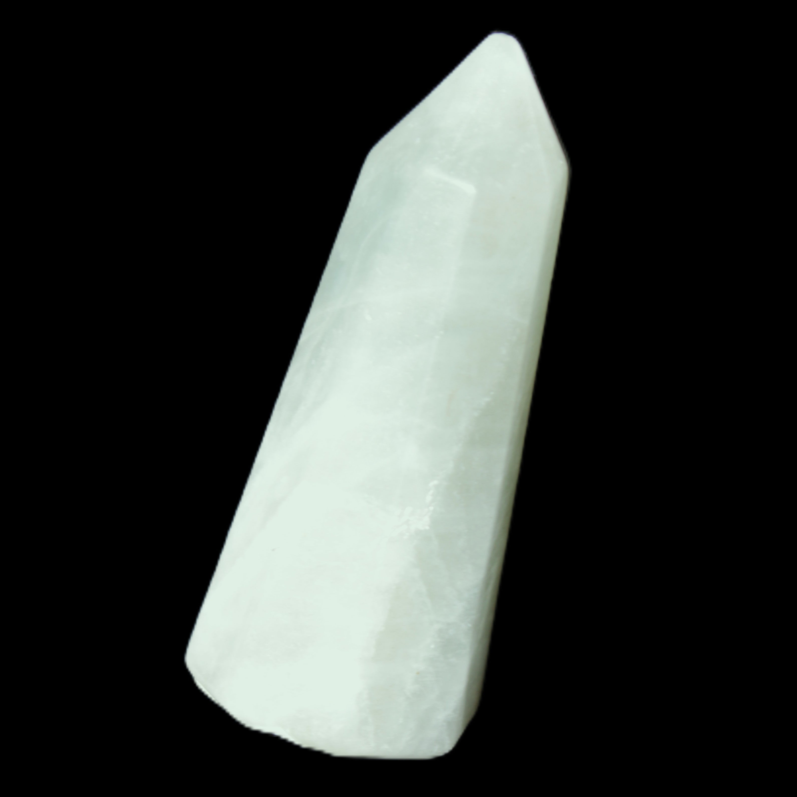 Aquamarine wand 41*15*18mm 20g in sunlight - Rocks and Things Store