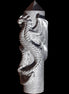 Imitation Shungite hand carved dragon 83g in sunlight - Rocks and Things Store