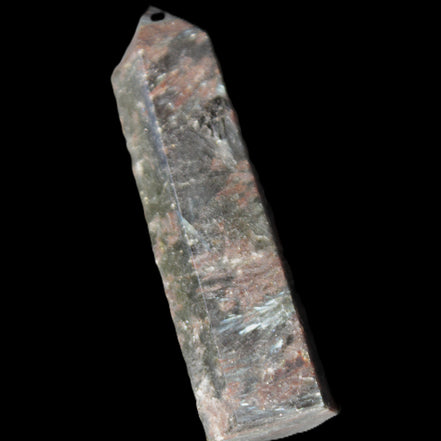 Astrophyllite wand 86mm 82g in sunlight - Rocks and Things Store