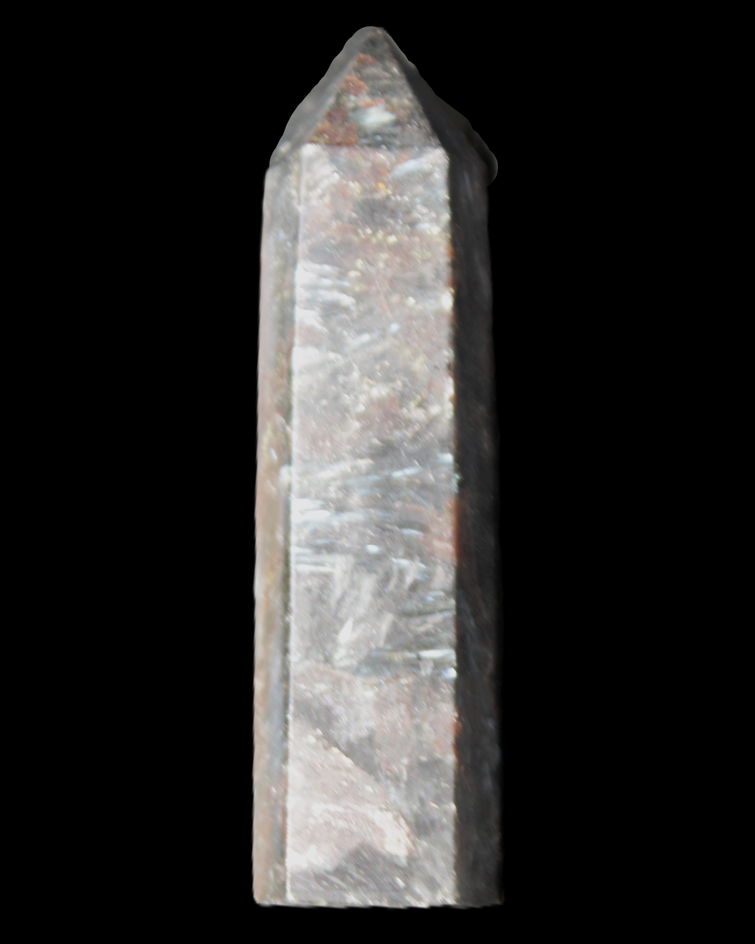 Astrophyllite wand 86mm 82g in sunlight - Rocks and Things Store