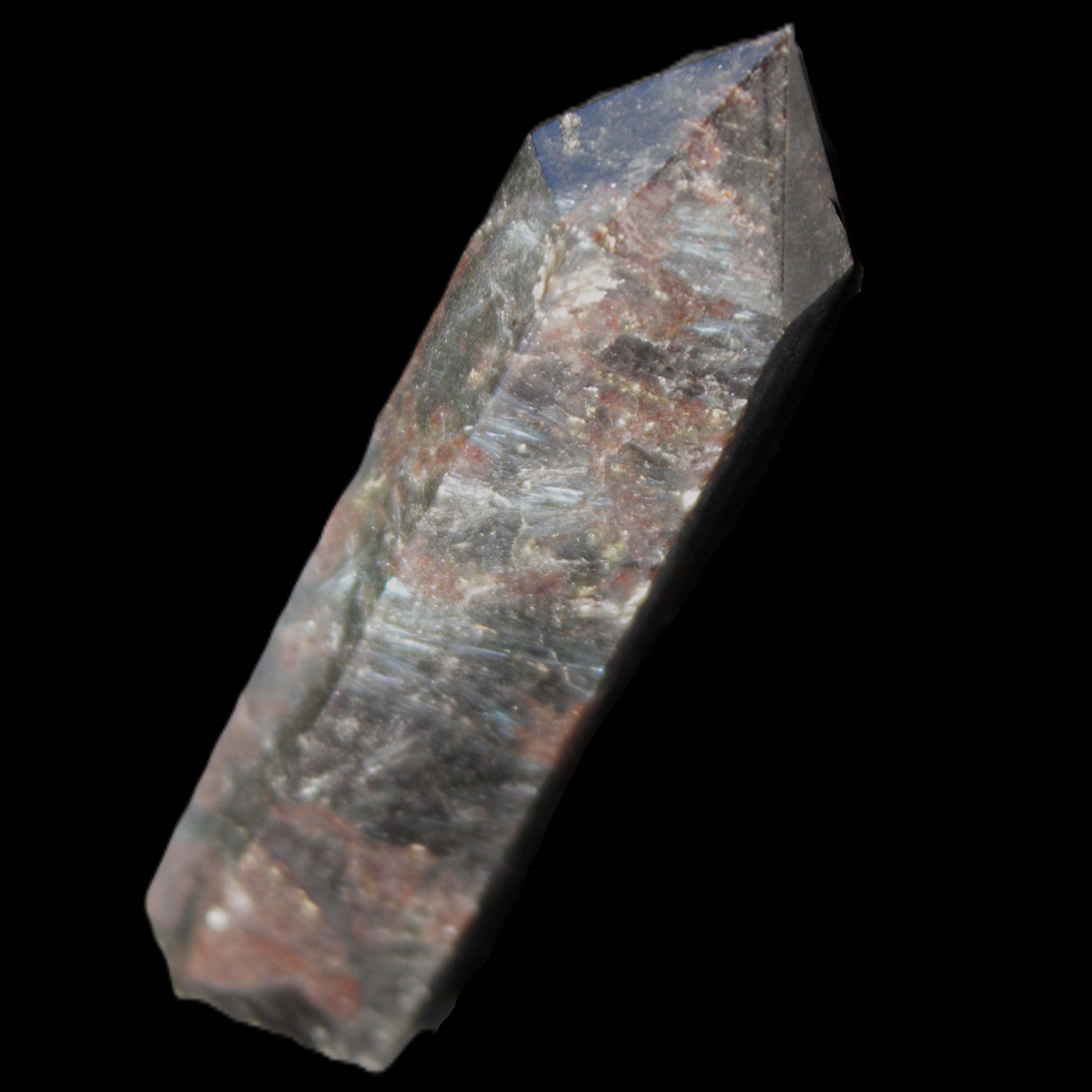 Astrophyllite wand 86mm 82g in sunlight - Rocks and Things Store