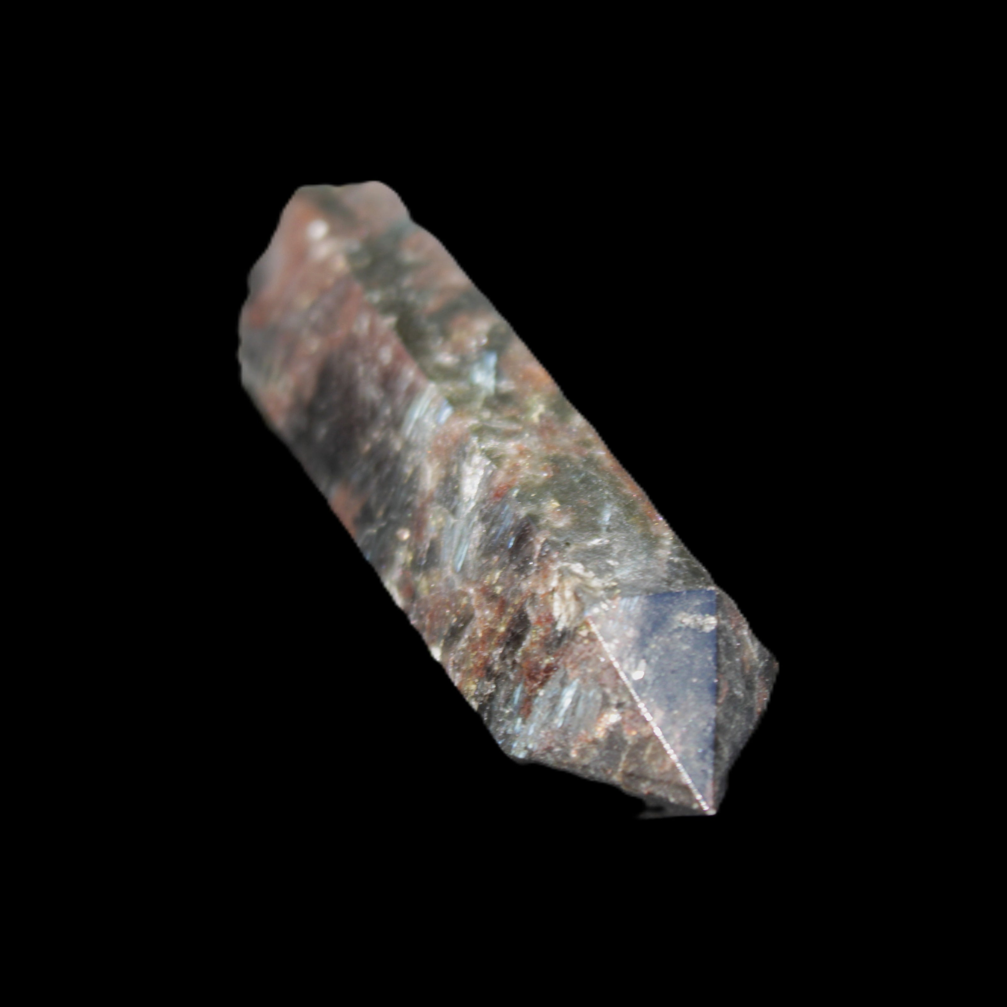 Astrophyllite wand 86mm 82g in sunlight - Rocks and Things Store