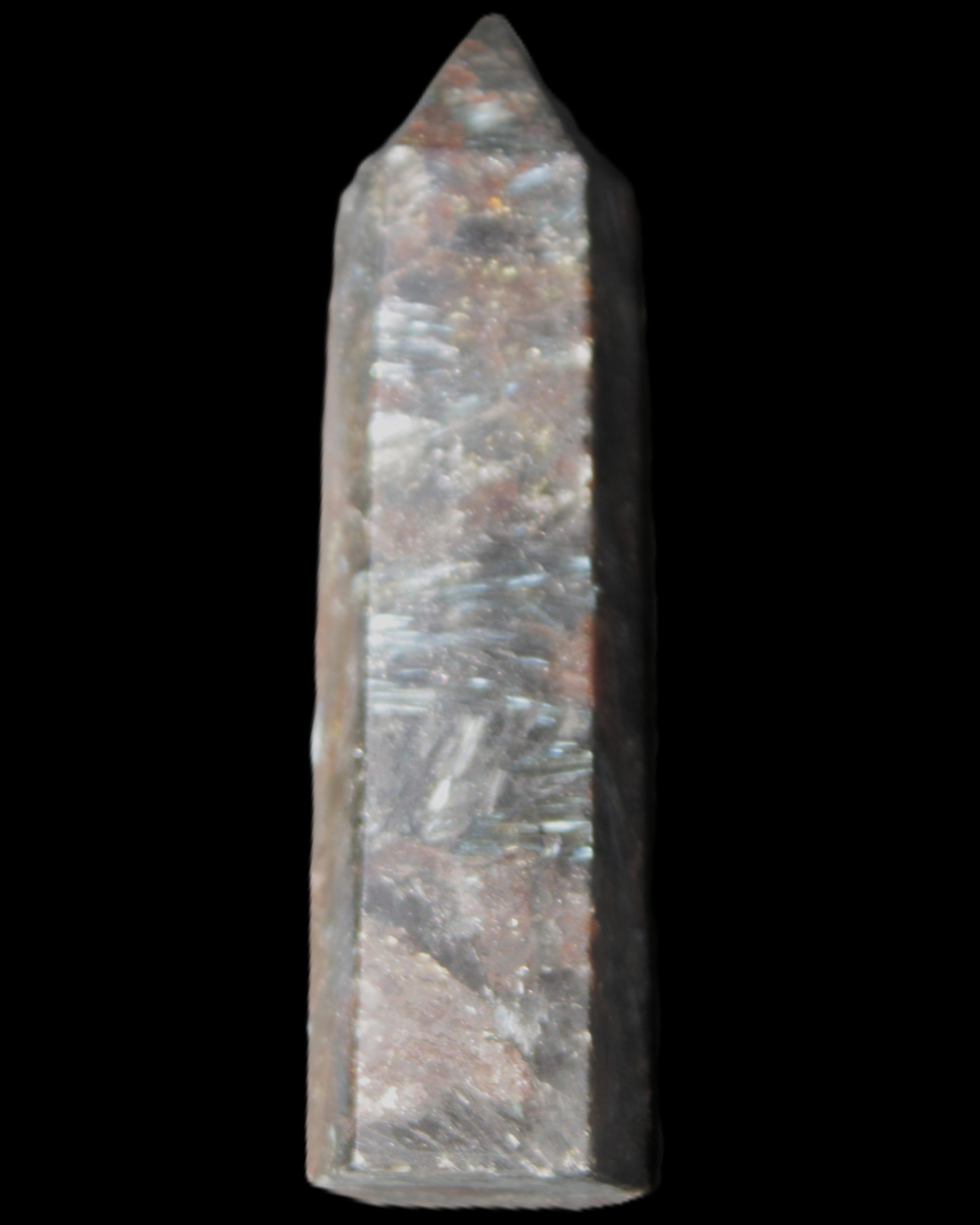 Astrophyllite wand 86mm 82g in sunlight - Rocks and Things Store