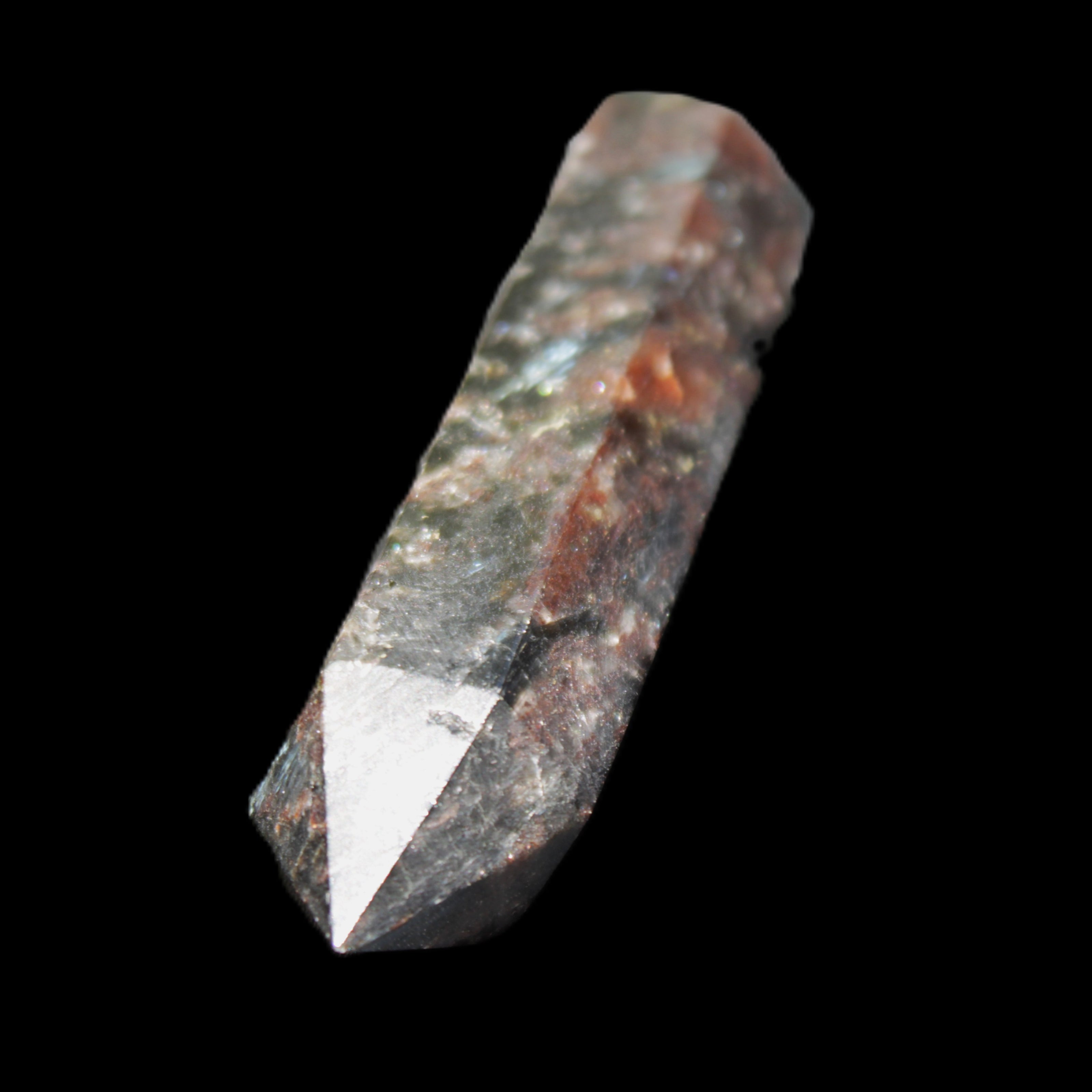 Astrophyllite wand 86mm 82g in sunlight - Rocks and Things Store