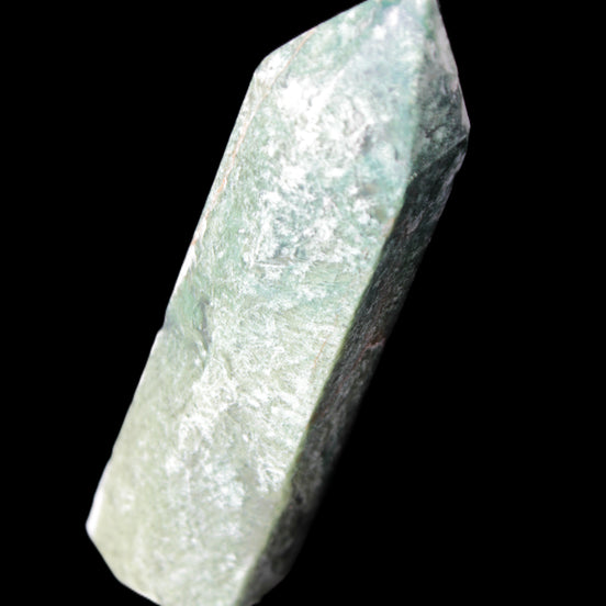 Moss Agate wand 91mm 88g in sunlight - Rocks and Things Store