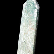 Moss Agate wand 91mm 88g in sunlight - Rocks and Things Store