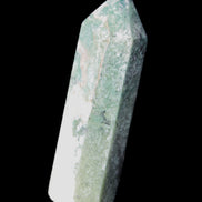 Moss Agate wand 91mm 88g in sunlight - Rocks and Things Store