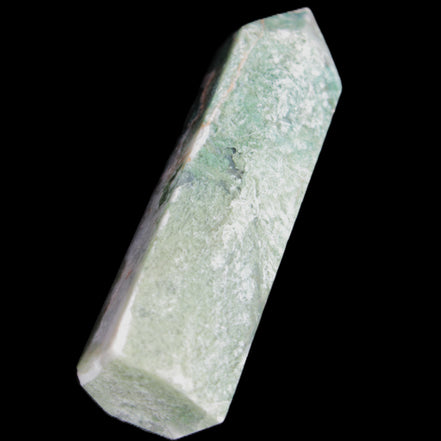 Moss Agate wand 91mm 88g in sunlight - Rocks and Things Store