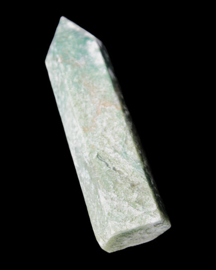 Moss Agate wand 91mm 88g in sunlight - Rocks and Things Store