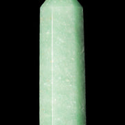 Green Aventurine wand 89mm 93g in sunlight - Rocks and Things Store