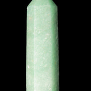 Green Aventurine wand 89mm 93g in sunlight - Rocks and Things Store