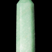 Green Aventurine wand 89mm 93g in sunlight - Rocks and Things Store