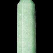 Green Aventurine wand 89mm 93g in sunlight - Rocks and Things Store