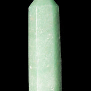 Green Aventurine wand 89mm 93g in sunlight - Rocks and Things Store
