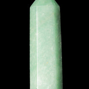 Green Aventurine wand 89mm 93g in sunlight - Rocks and Things Store
