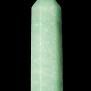 Green Aventurine wand 89mm 93g in sunlight - Rocks and Things Store