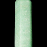 Green Aventurine wand 89mm 93g in sunlight - Rocks and Things Store