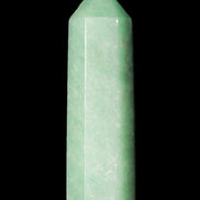 Green Aventurine wand 89mm 93g in sunlight - Rocks and Things Store