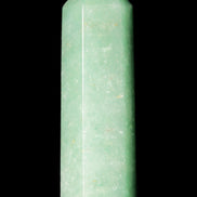 Green Aventurine wand 89mm 93g in sunlight - Rocks and Things Store