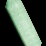 Green Aventurine wand 89mm 93g in sunlight - Rocks and Things Store