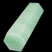 Green Aventurine wand 89mm 93g in sunlight - Rocks and Things Store