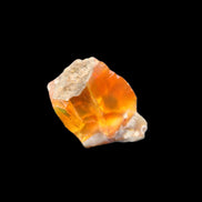 Oil Fire Black Opal from Ethiopia 16*21*7mm 16.6ct in sunlight - Rocks and Things Store