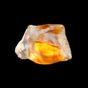 Oil Fire Black Opal from Ethiopia 16*21*7mm 16.6ct in sunlight - Rocks and Things Store