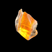 Oil Fire Black Opal from Ethiopia 16*21*7mm 16.6ct in sunlight - Rocks and Things Store