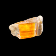 Oil Fire Black Opal from Ethiopia 16*21*7mm 16.6ct in sunlight - Rocks and Things Store