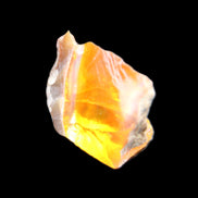 Oil Fire Black Opal from Ethiopia 16*21*7mm 16.6ct in sunlight - Rocks and Things Store