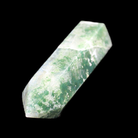 Moss Agate wand 64mm 44g in sunlight - Rocks and Things Store