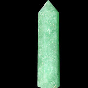Green Arusha Quartz wand 97mm 96g in sunlight - Rocks and Things Store