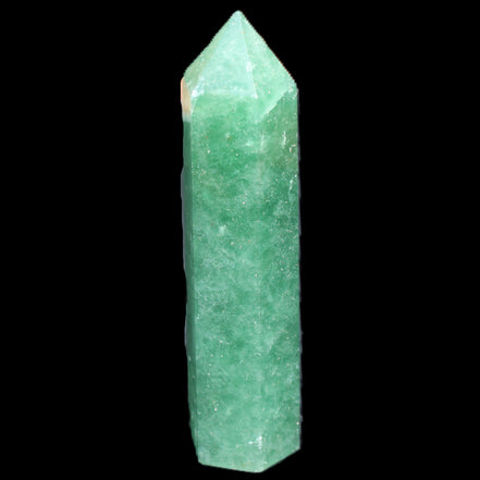 Green Arusha Quartz wand 97mm 96g in sunlight - Rocks and Things Store