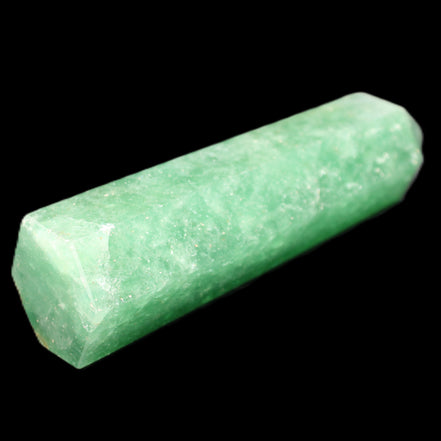 Green Arusha Quartz wand 97mm 96g in sunlight - Rocks and Things Store